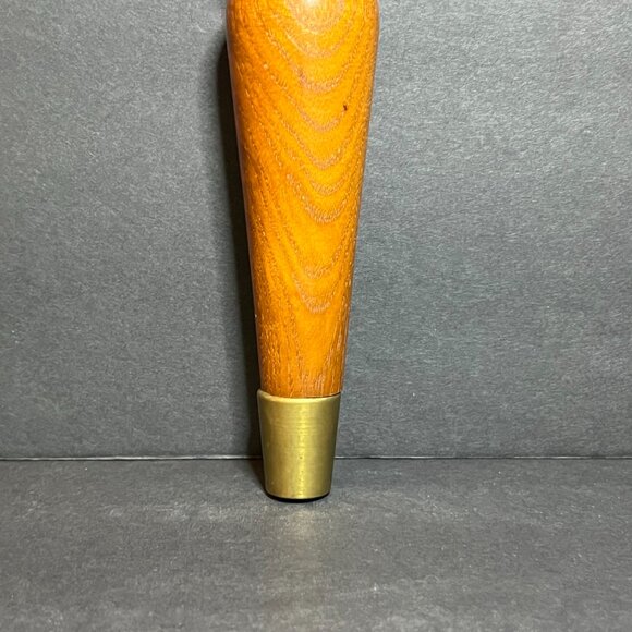 Vintage Rare Moosehead Light Wooden Beer Tap Handle Knob Bartending Barware 11" - Picture 3 of 7